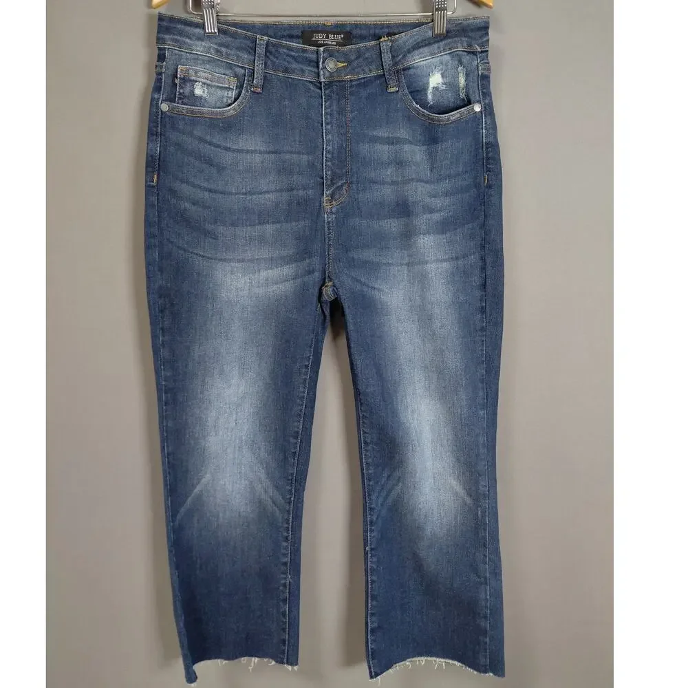 Judy Blue Slim Bootcut Denim Slim Fit Jeans Women Size 15/32